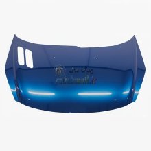 کاپوت 207 با سوراخ هواکش آبی متالیک